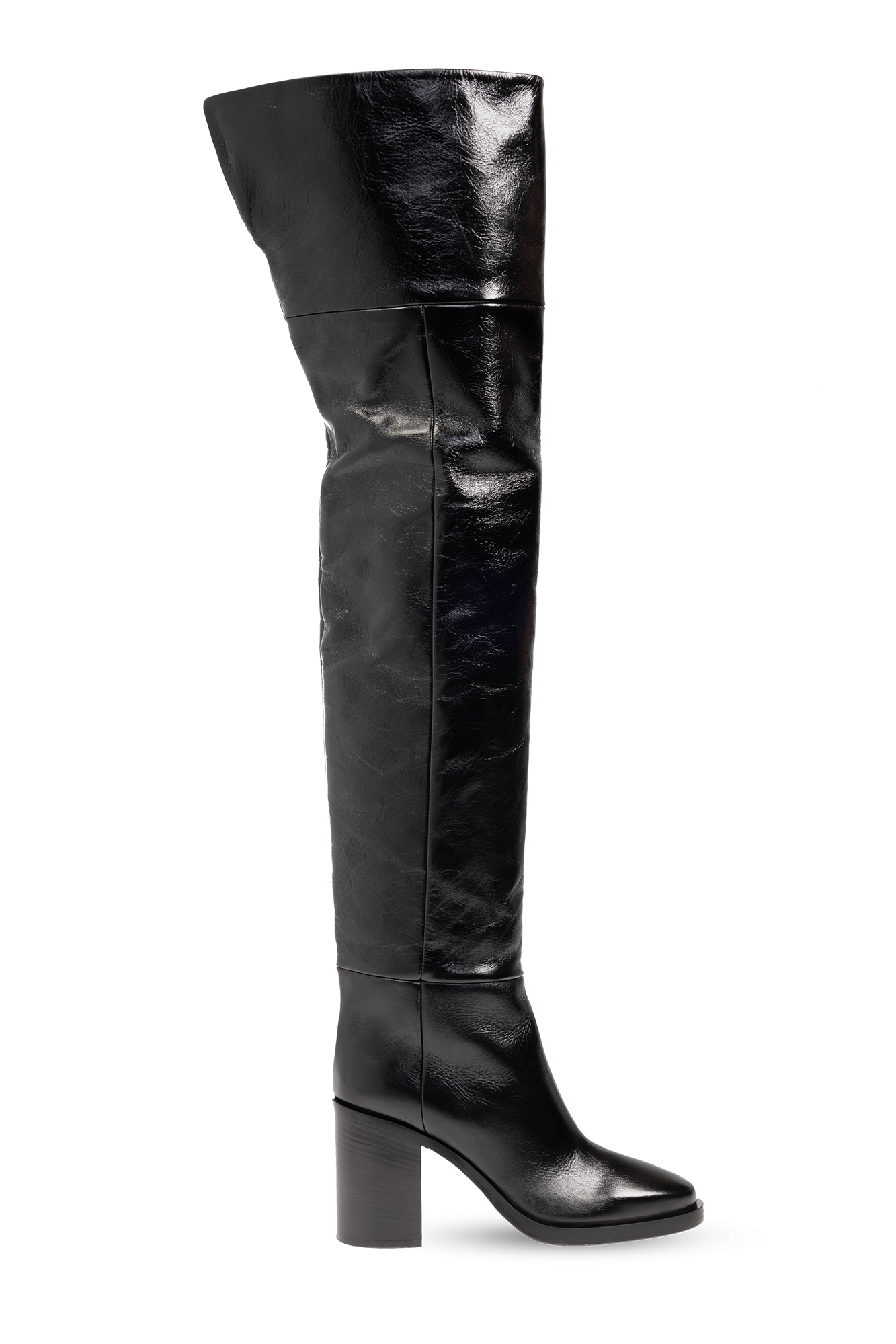 Black 'Ophelia' heeled boots Paris Texas